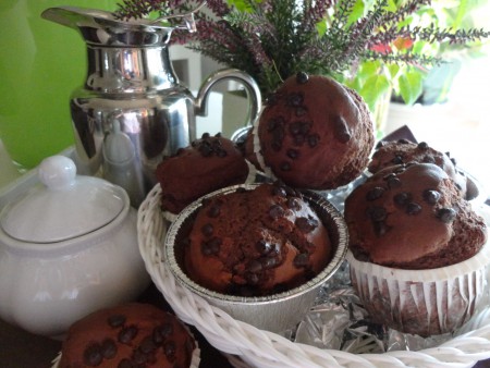 Muffins al cioccolato