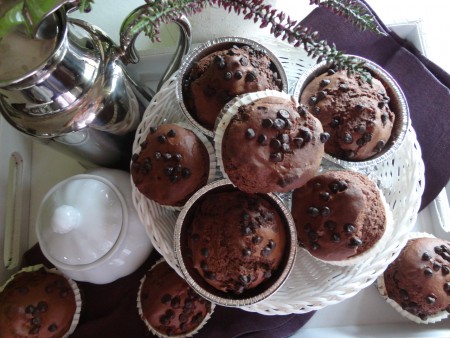 Muffins al cioccolato